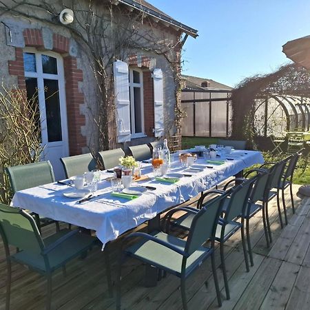 Gite Familial Avec Piscine Chauffee A Lege - Fr-1-306-1296 Экстерьер фото